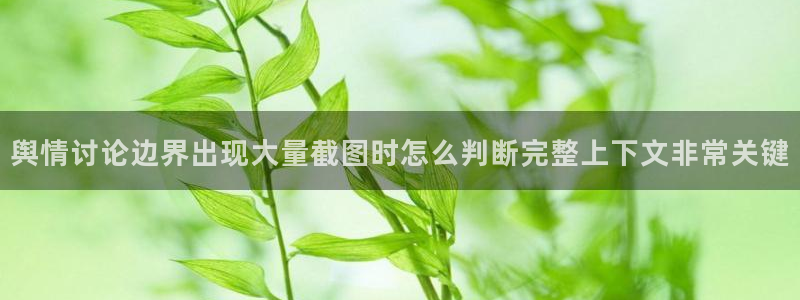 91吃瓜爆料网：舆情讨论边界出现大量截图时怎么判断完整上下文非常关键