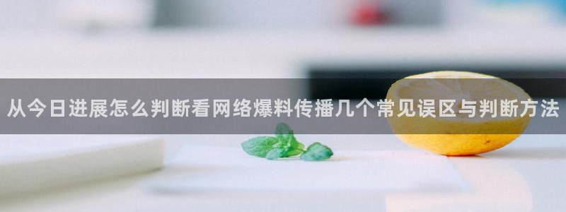 91吃瓜最新话题：从今日进展怎么判断看网络爆料传播几个常见误区与判断方法